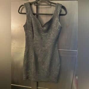 Elegant Black Sleeveless Dress